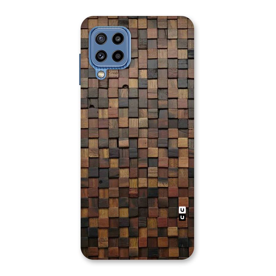Blocks Of Wood Back Case for Galaxy M32