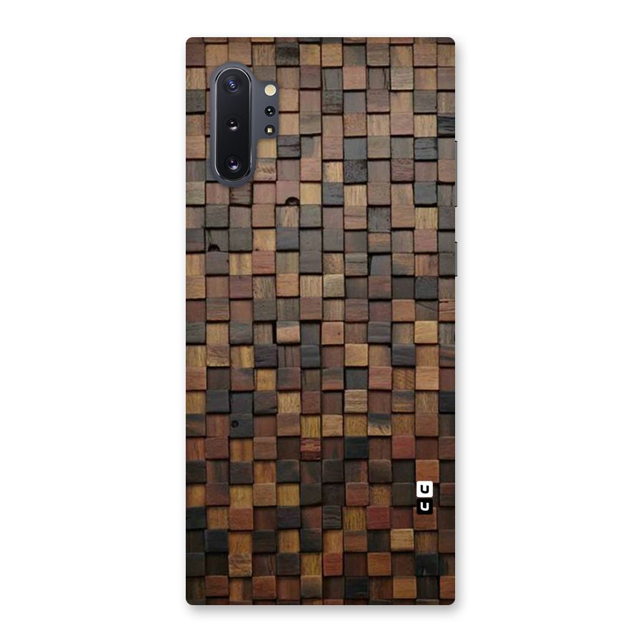 Blocks Of Wood Back Case for Galaxy Note 10 Plus