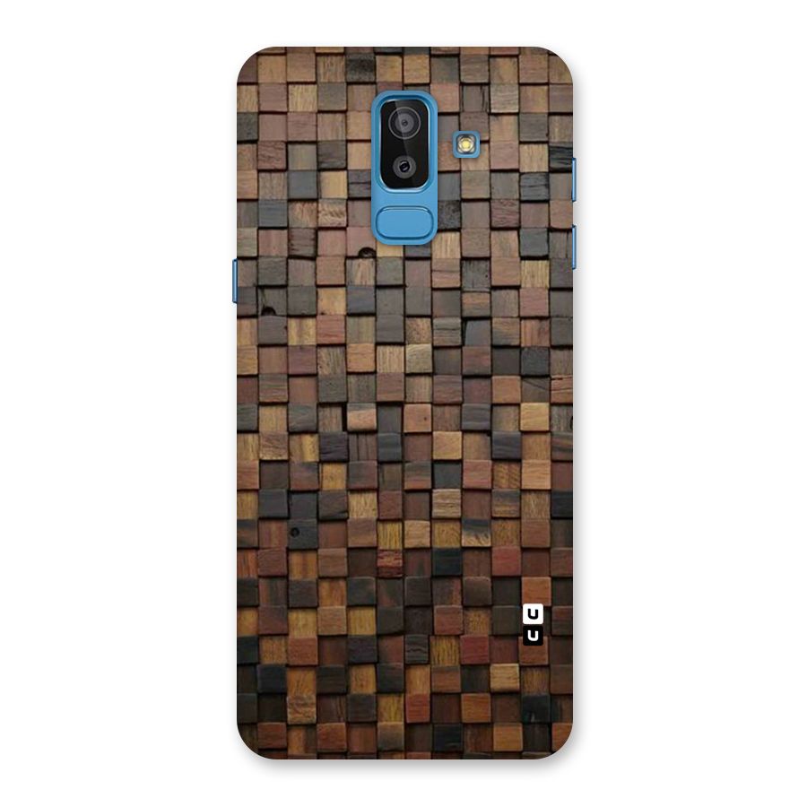 Blocks Of Wood Back Case for Galaxy On8 (2018)