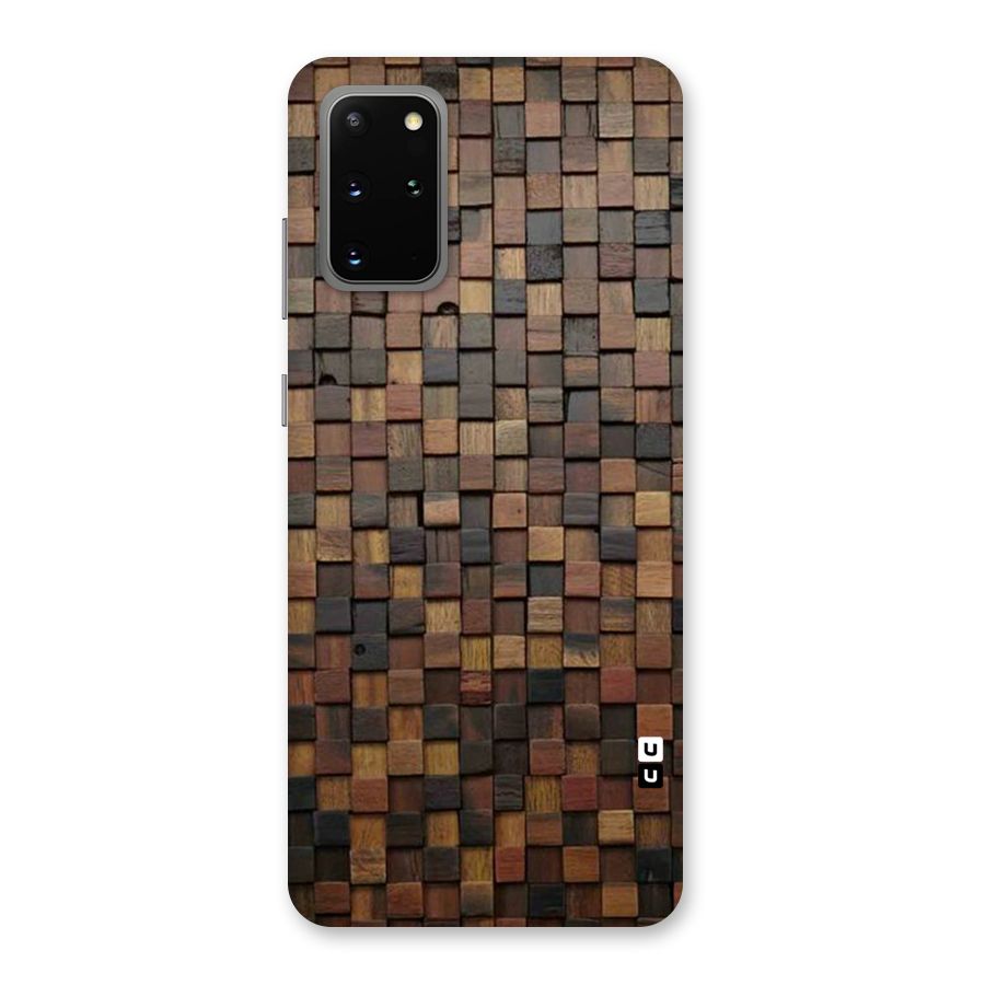 Blocks Of Wood Back Case for Galaxy S20 Plus