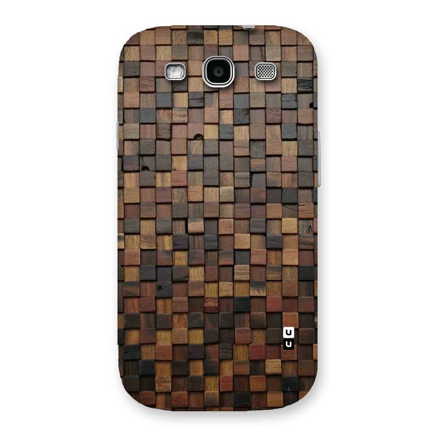 Blocks Of Wood Back Case for Galaxy S3