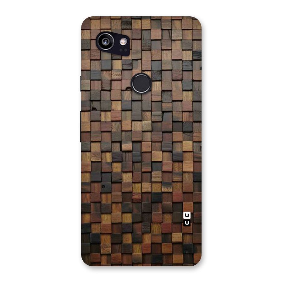 Blocks Of Wood Back Case for Google Pixel 2 XL