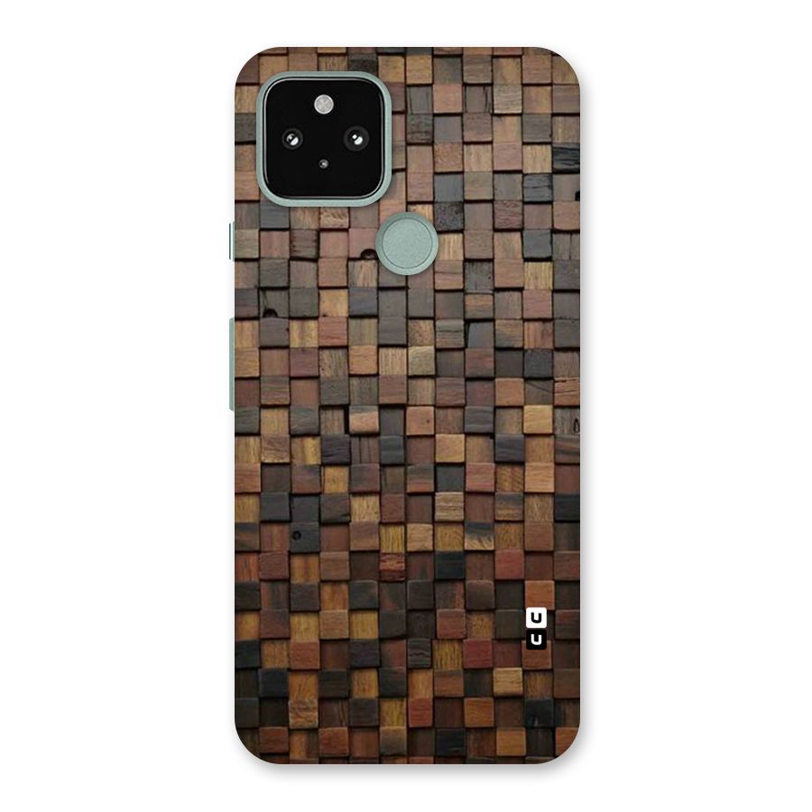 Blocks Of Wood Back Case for Google Pixel 5