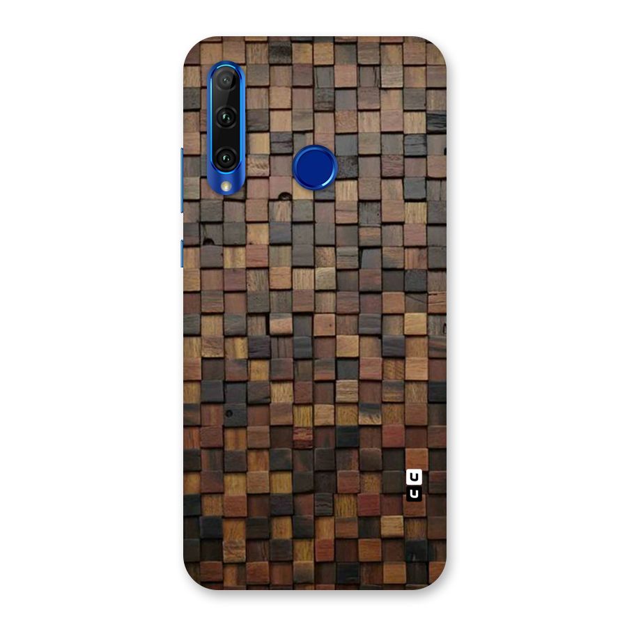 Blocks Of Wood Back Case for Honor 20i