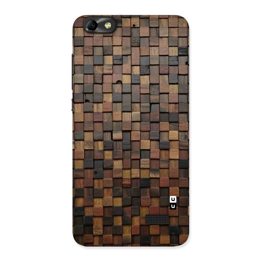 Blocks Of Wood Back Case for Honor 4C