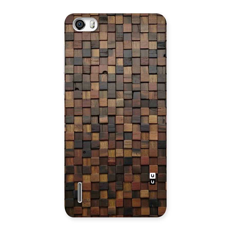 Blocks Of Wood Back Case for Honor 6