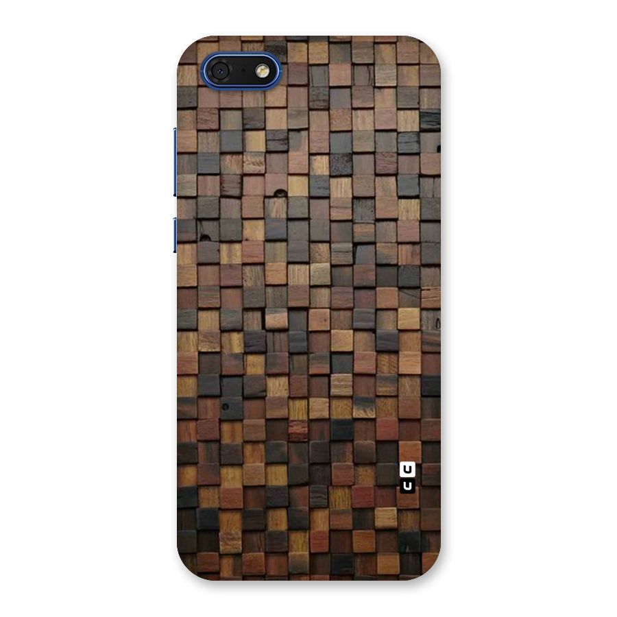 Blocks Of Wood Back Case for Honor 7s