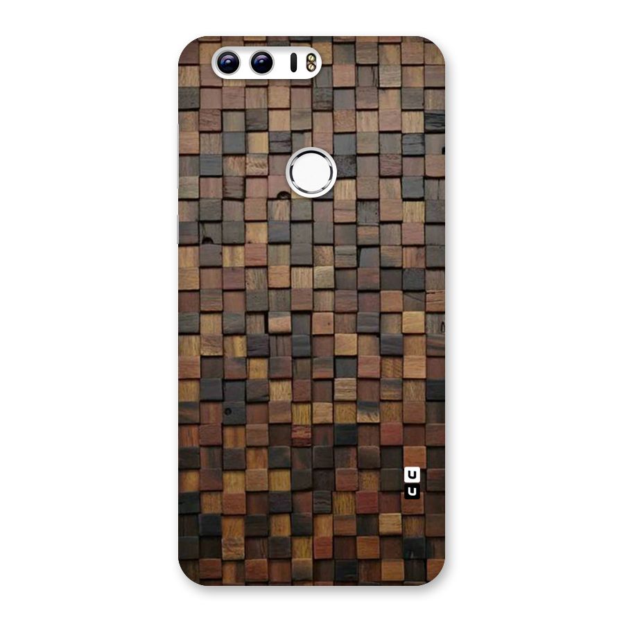 Blocks Of Wood Back Case for Honor 8