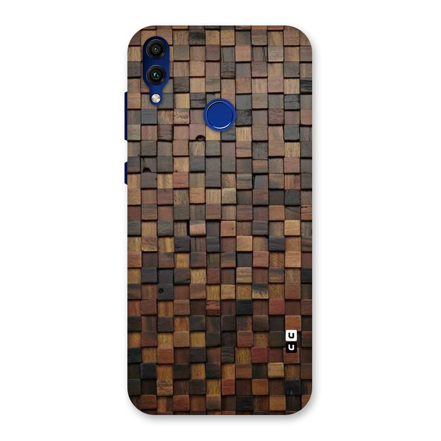 Blocks Of Wood Back Case for Honor 8C