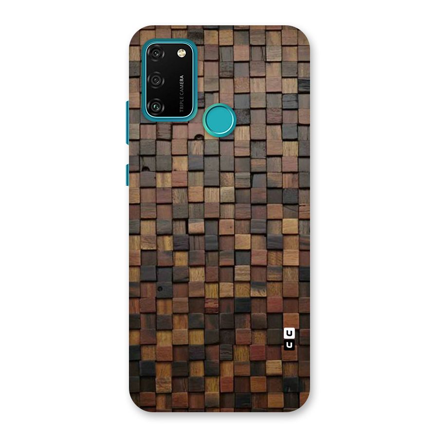 Blocks Of Wood Back Case for Honor 9A