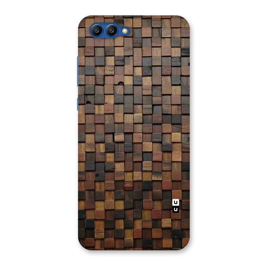 Blocks Of Wood Back Case for Honor View 10