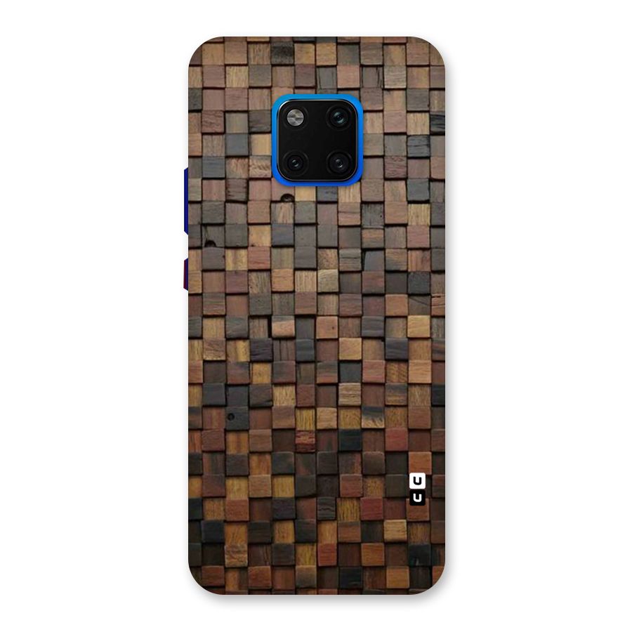Blocks Of Wood Back Case for Huawei Mate 20 Pro