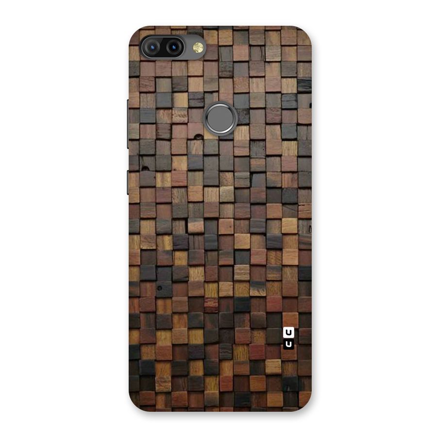 Blocks Of Wood Back Case for Infinix Hot 6 Pro