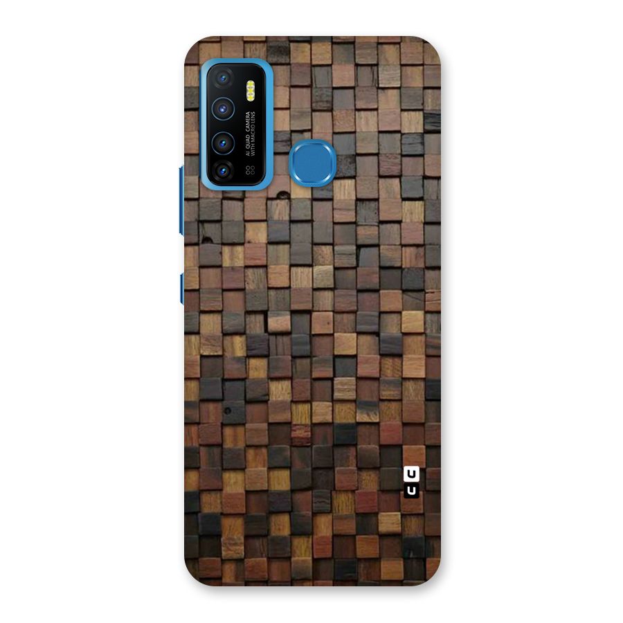 Blocks Of Wood Back Case for Infinix Hot 9