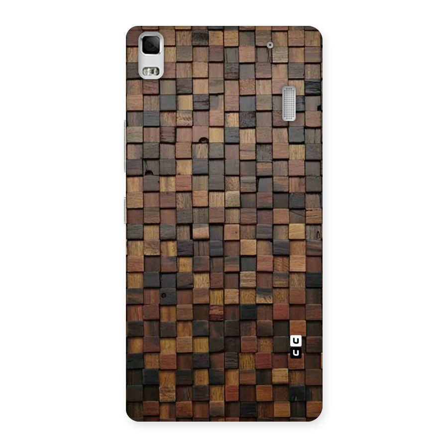Blocks Of Wood Back Case for Lenovo K3 Note