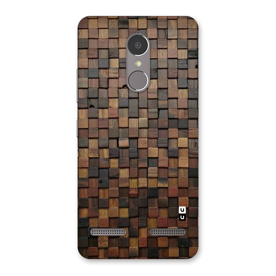 Blocks Of Wood Back Case for Lenovo K6