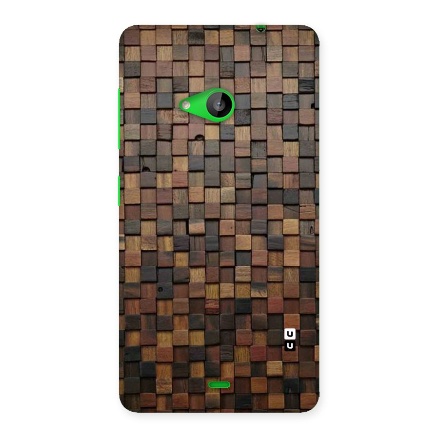 Blocks Of Wood Back Case for Lumia 535