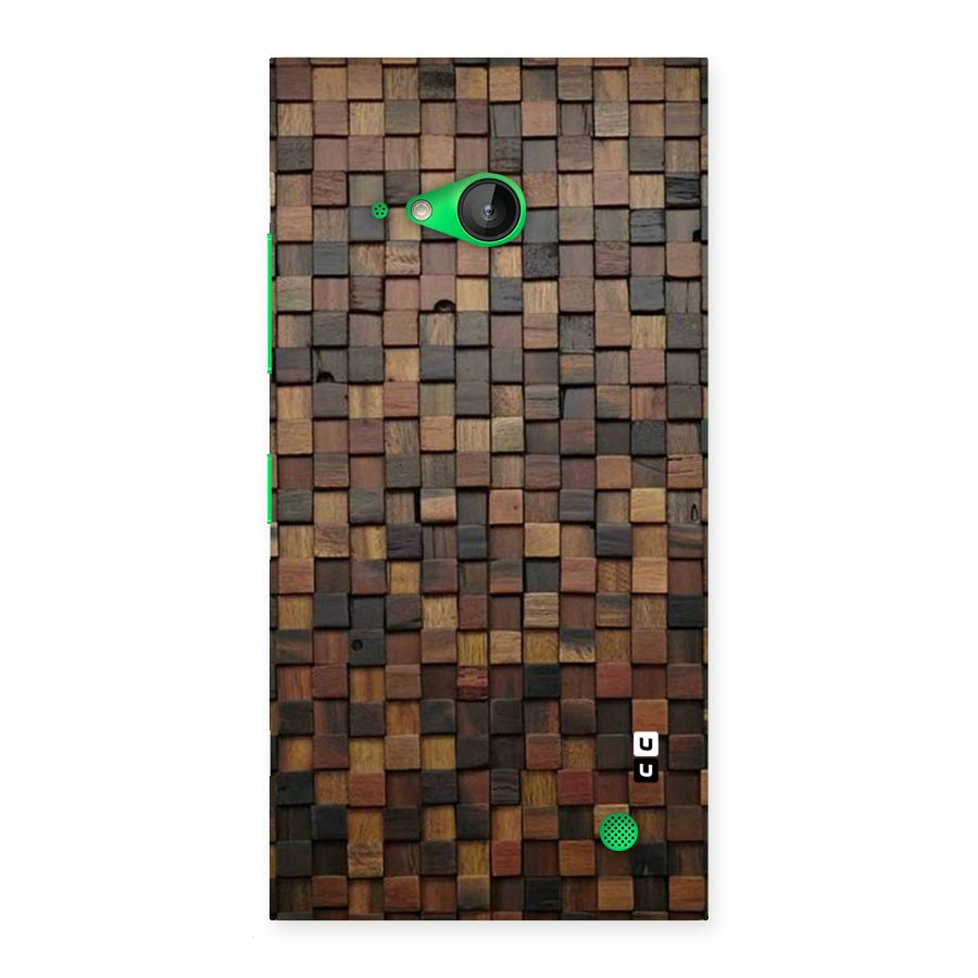 Blocks Of Wood Back Case for Lumia 730