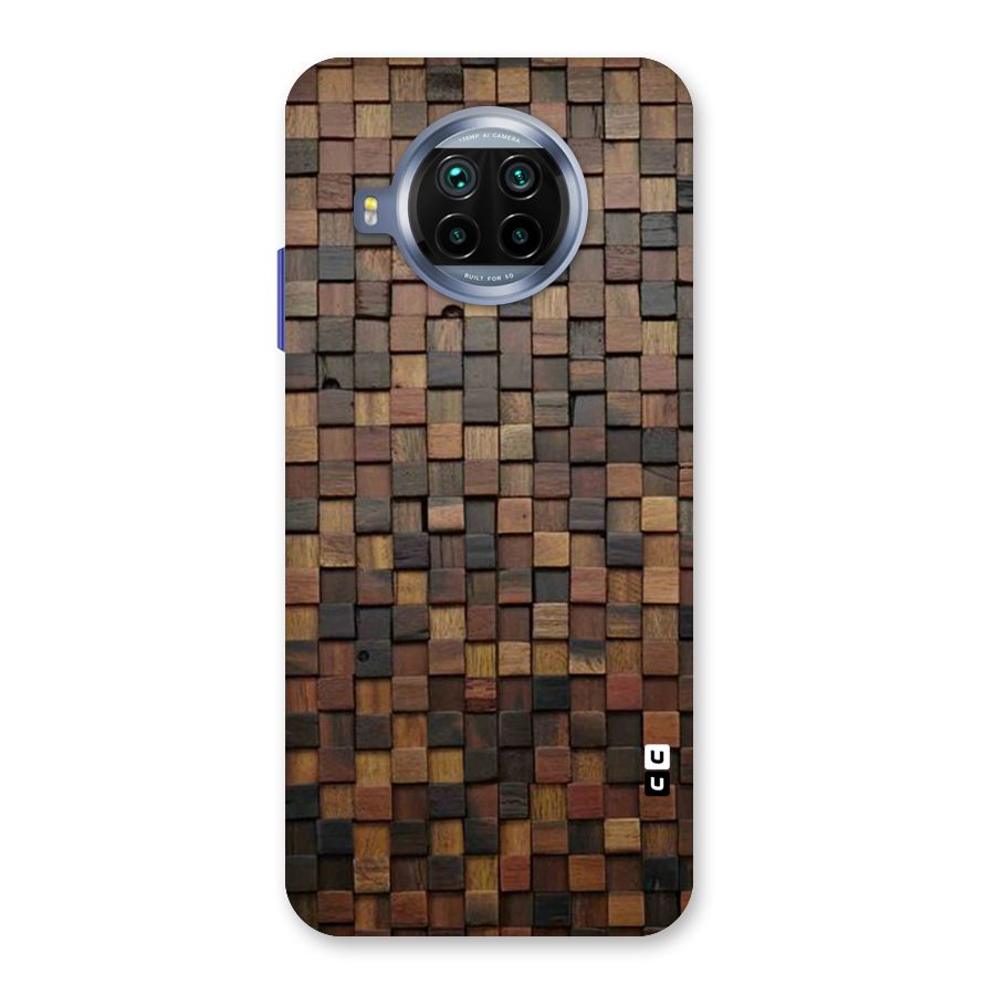 Blocks Of Wood Back Case for Mi 10i