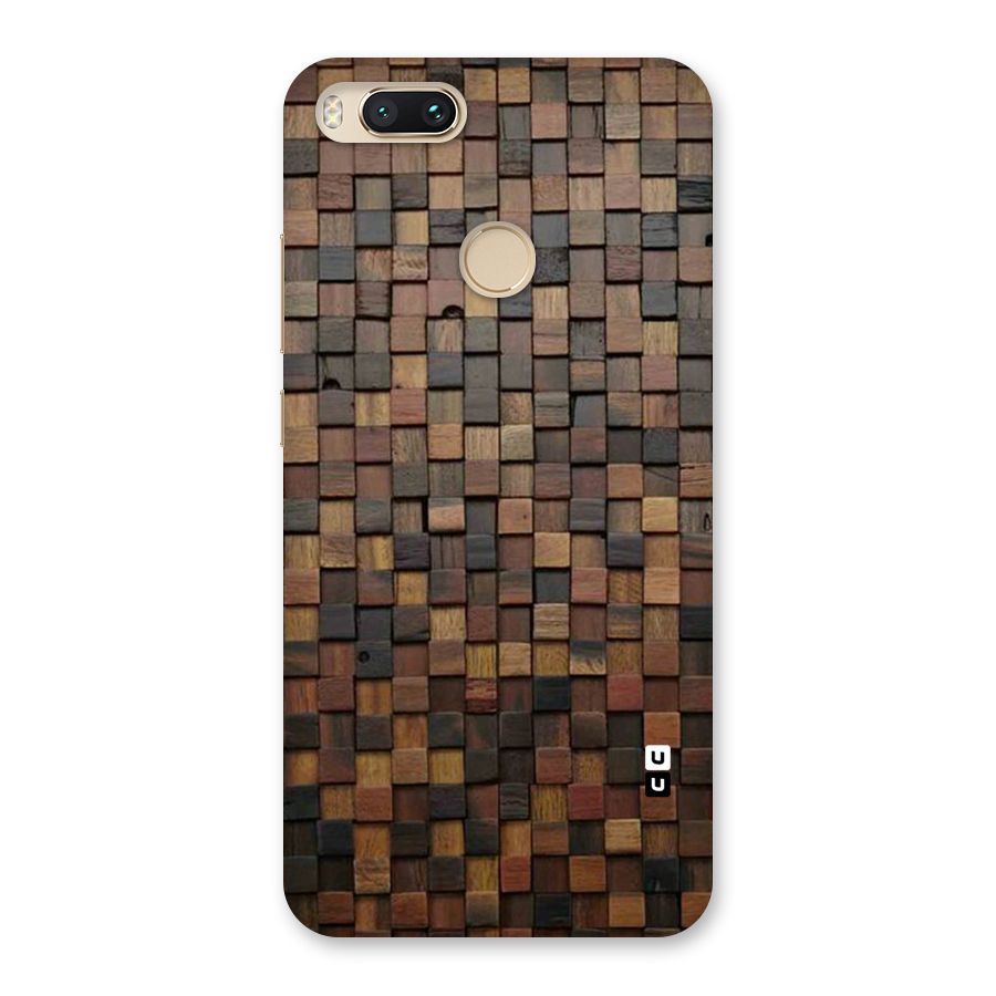 Blocks Of Wood Back Case for Mi A1