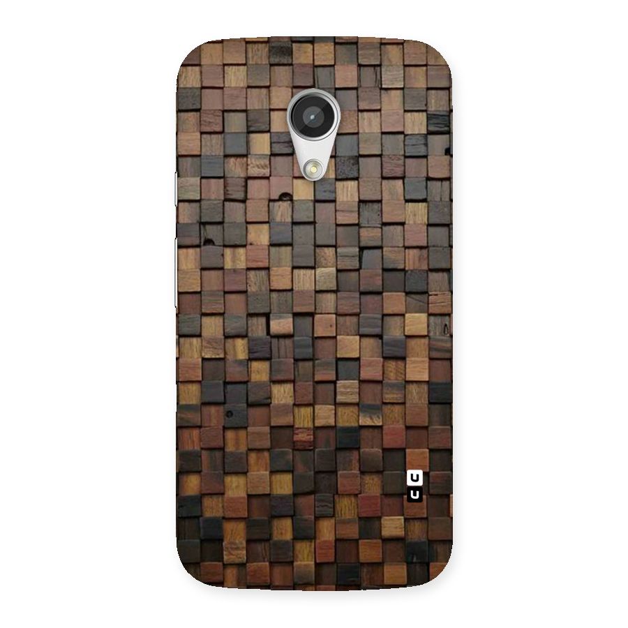 Blocks Of Wood Back Case for Moto G 2nd Gen
