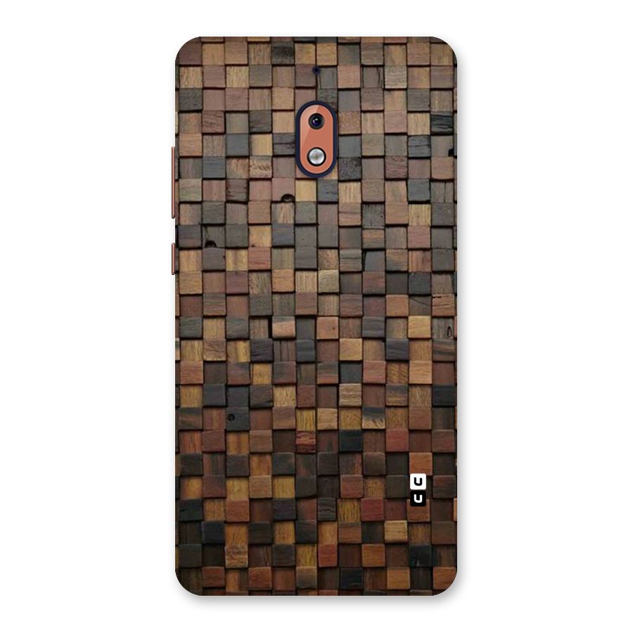 Blocks Of Wood Back Case for Nokia 2.1