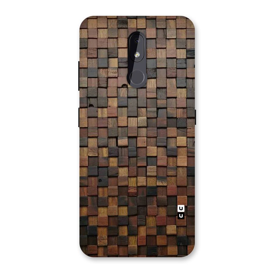 Blocks Of Wood Back Case for Nokia 3.2