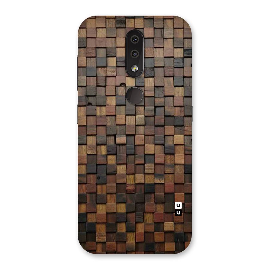 Blocks Of Wood Back Case for Nokia 4.2
