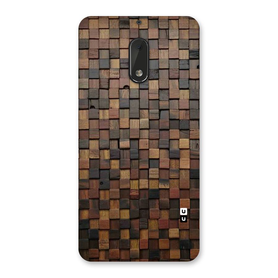 Blocks Of Wood Back Case for Nokia 6