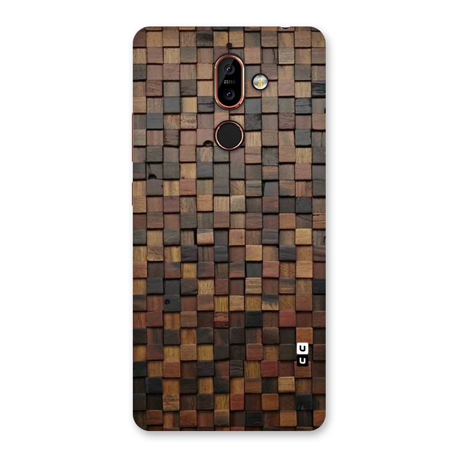 Blocks Of Wood Back Case for Nokia 7 Plus