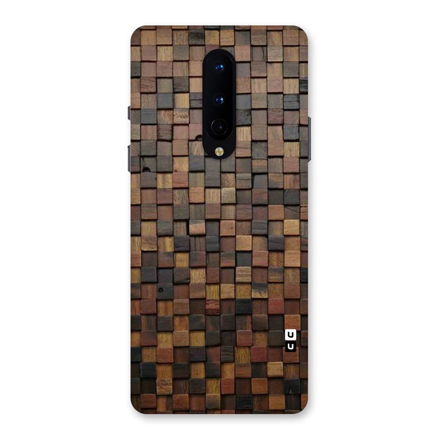 Blocks Of Wood Back Case for OnePlus 8