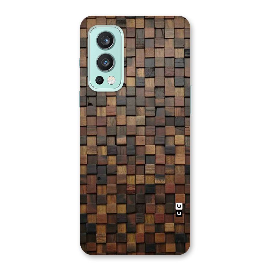 Blocks Of Wood Back Case for OnePlus Nord 2 5G