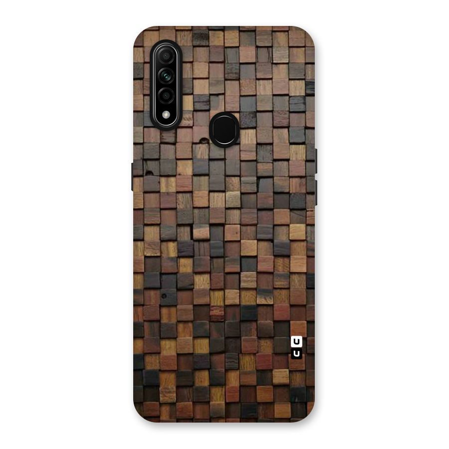 Blocks Of Wood Back Case for Oppo A31