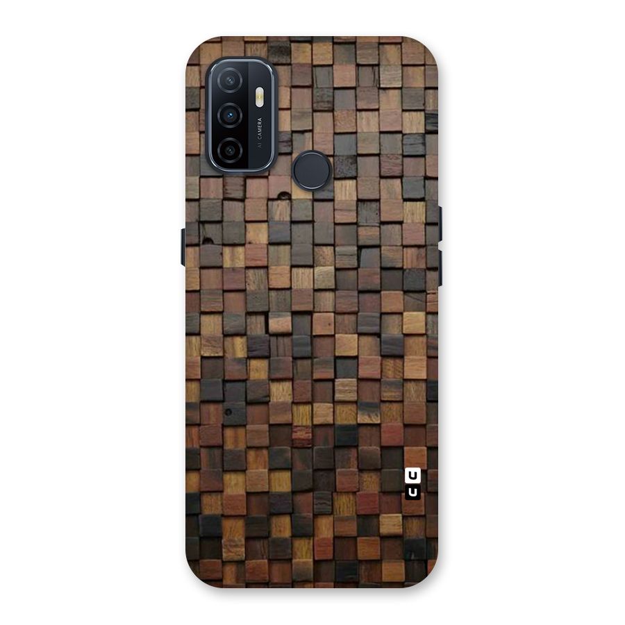 Blocks Of Wood Back Case for Oppo A32
