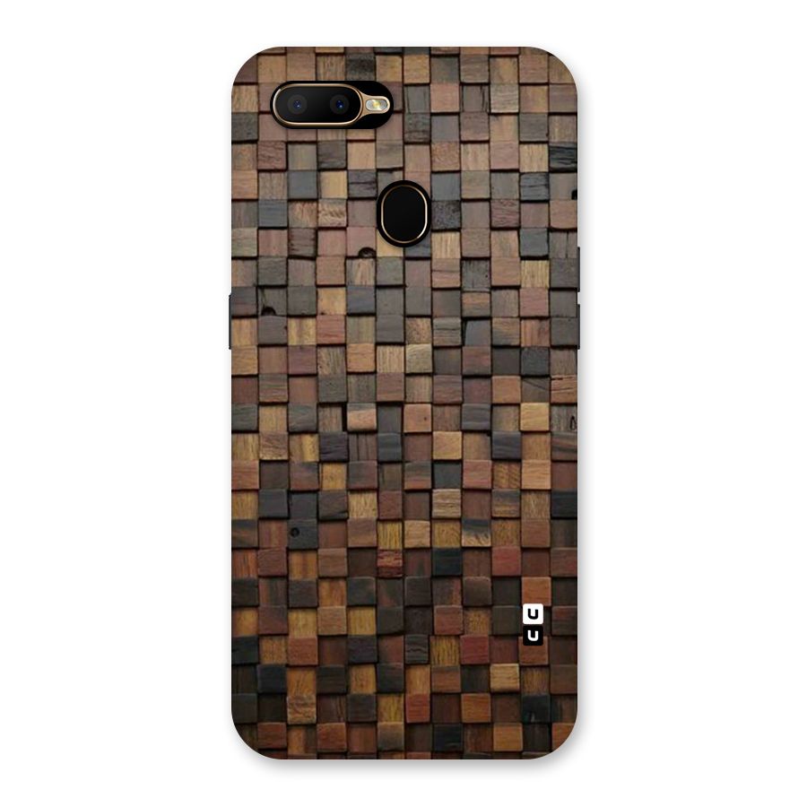 Blocks Of Wood Back Case for Oppo A5s