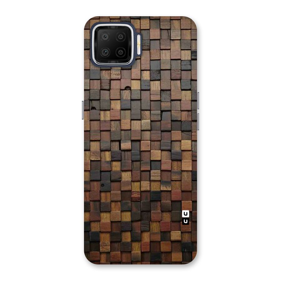 Blocks Of Wood Back Case for Oppo F17