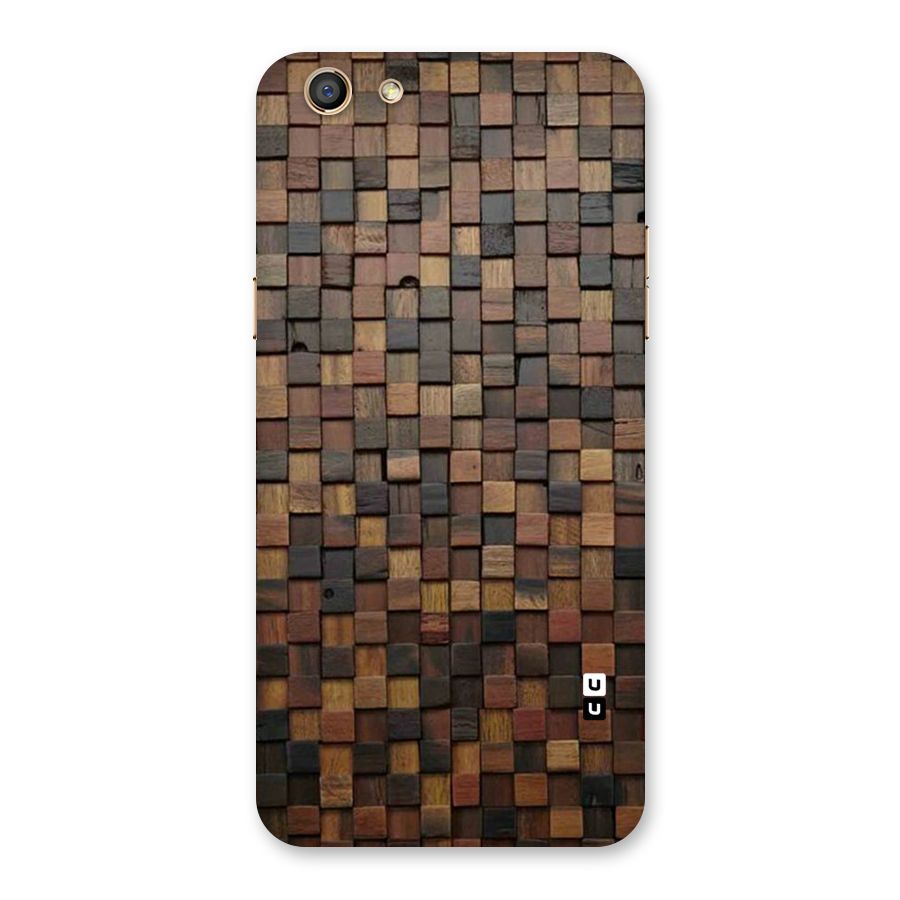 Blocks Of Wood Back Case for Oppo F3