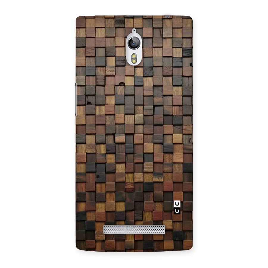 Blocks Of Wood Back Case for Oppo Find 7