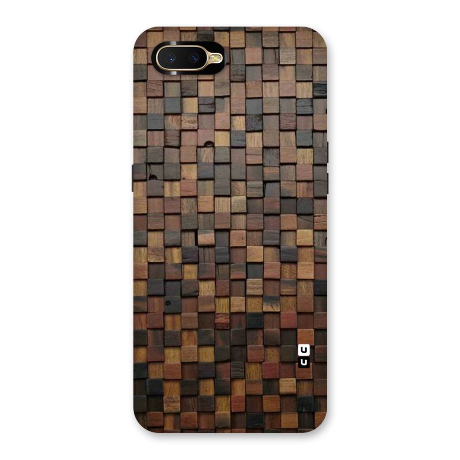 Blocks Of Wood Back Case for Oppo K1