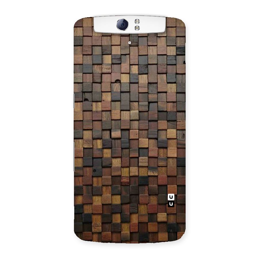 Blocks Of Wood Back Case for Oppo N1