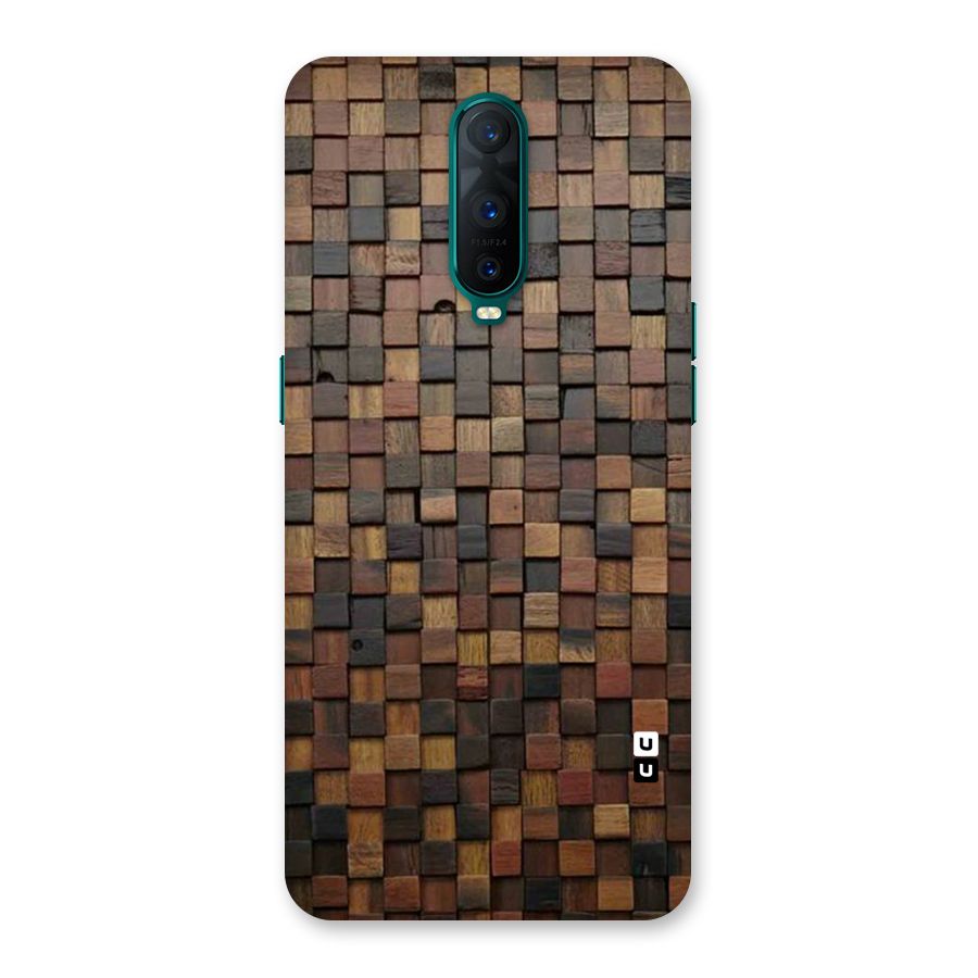 Blocks Of Wood Back Case for Oppo R17 Pro