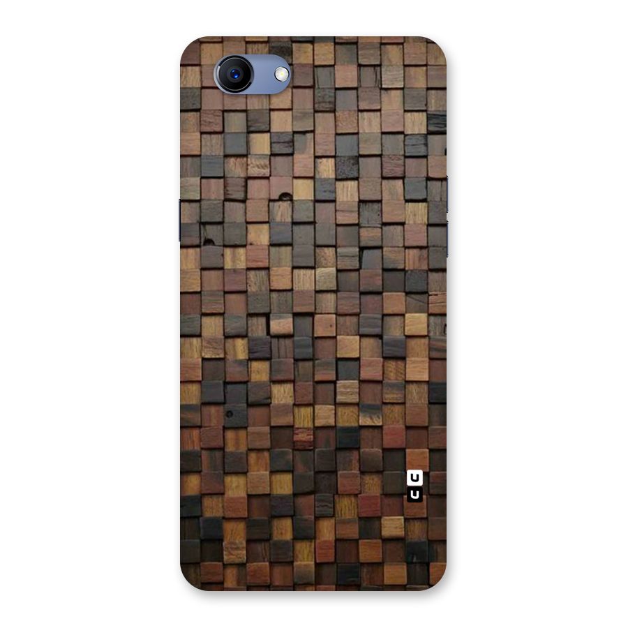 Blocks Of Wood Back Case for Oppo Realme 1