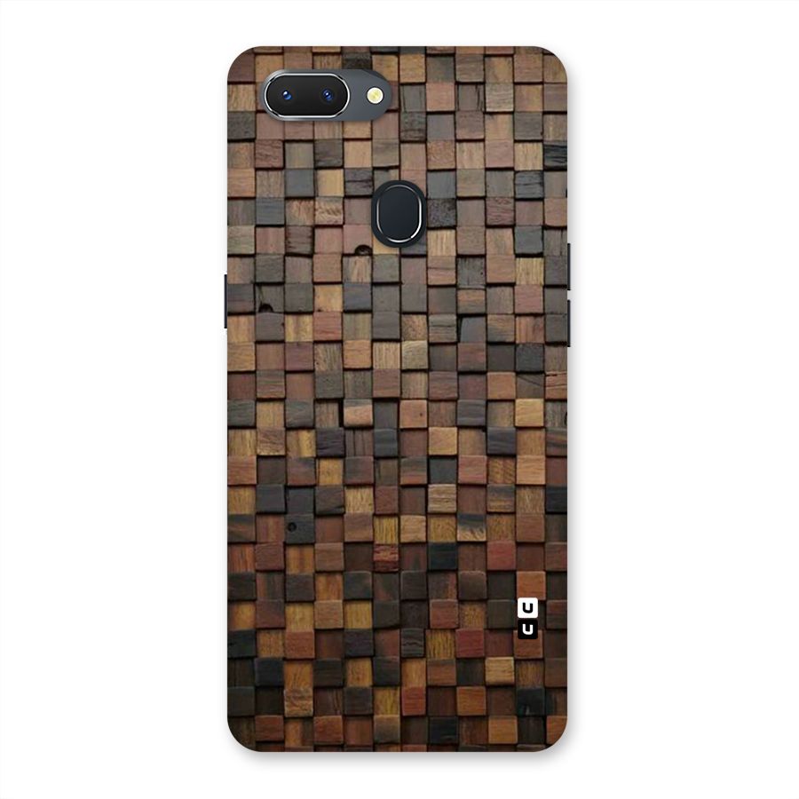 Blocks Of Wood Back Case for Oppo Realme 2
