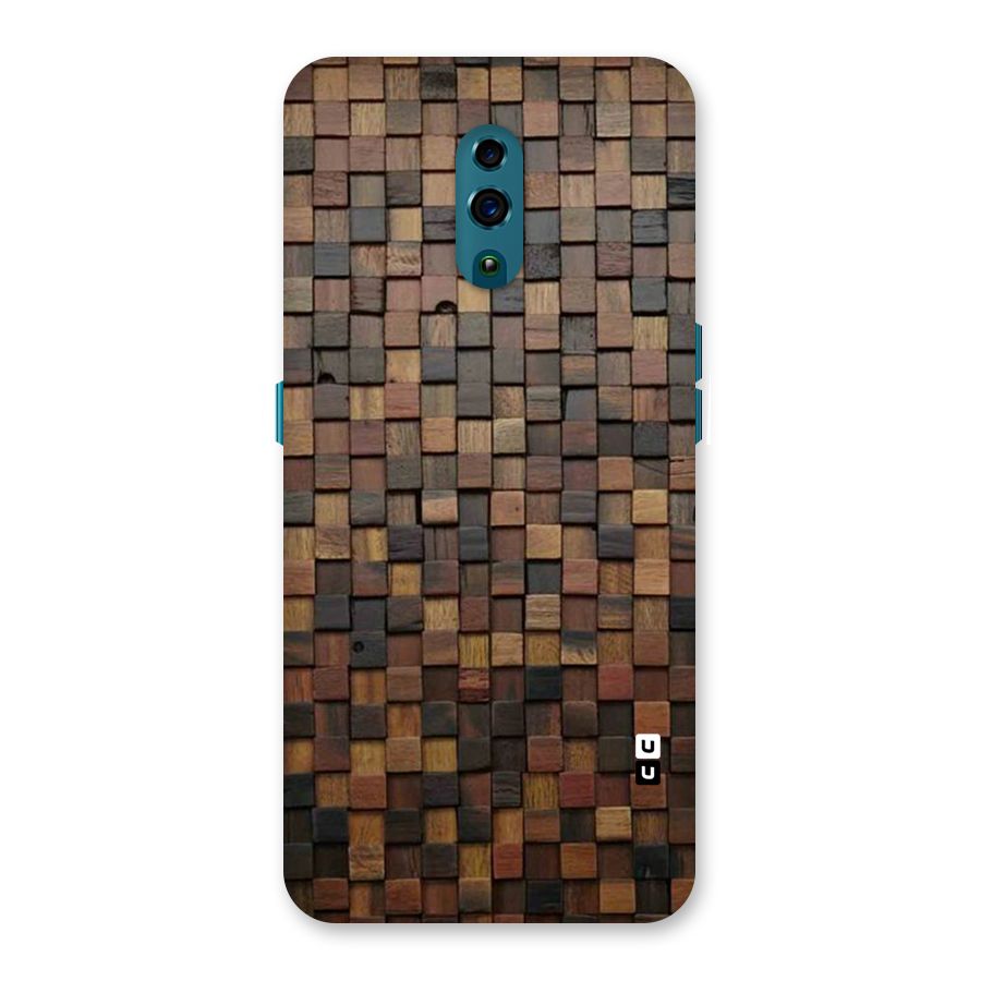 Blocks Of Wood Back Case for Oppo Reno