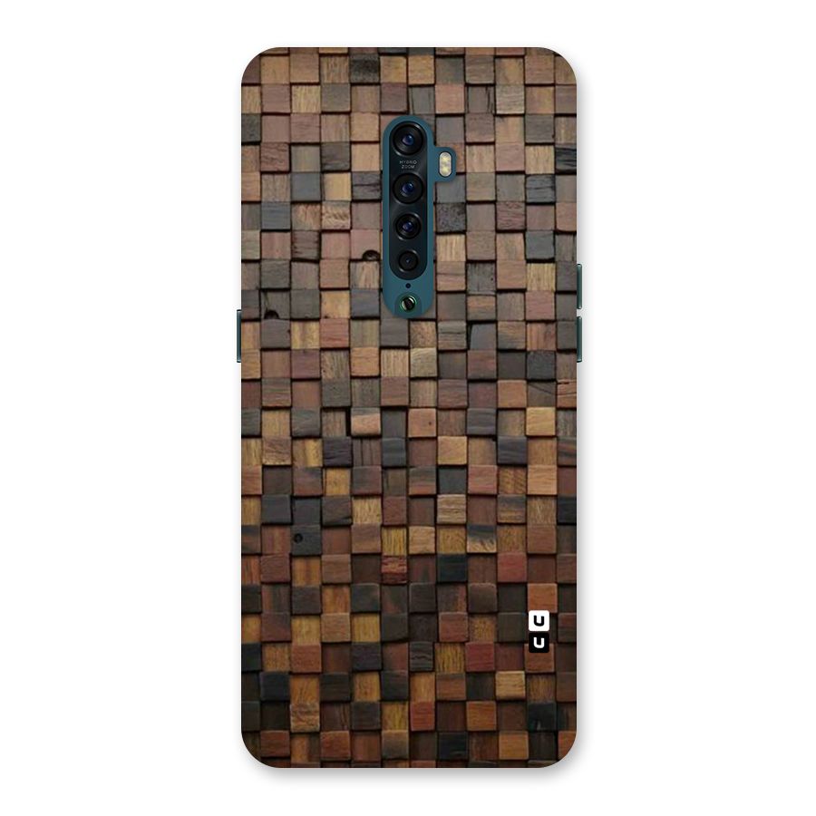 Blocks Of Wood Back Case for Oppo Reno2