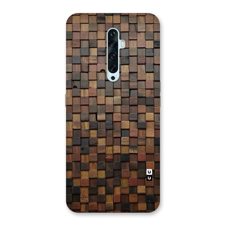 Blocks Of Wood Back Case for Oppo Reno2 Z