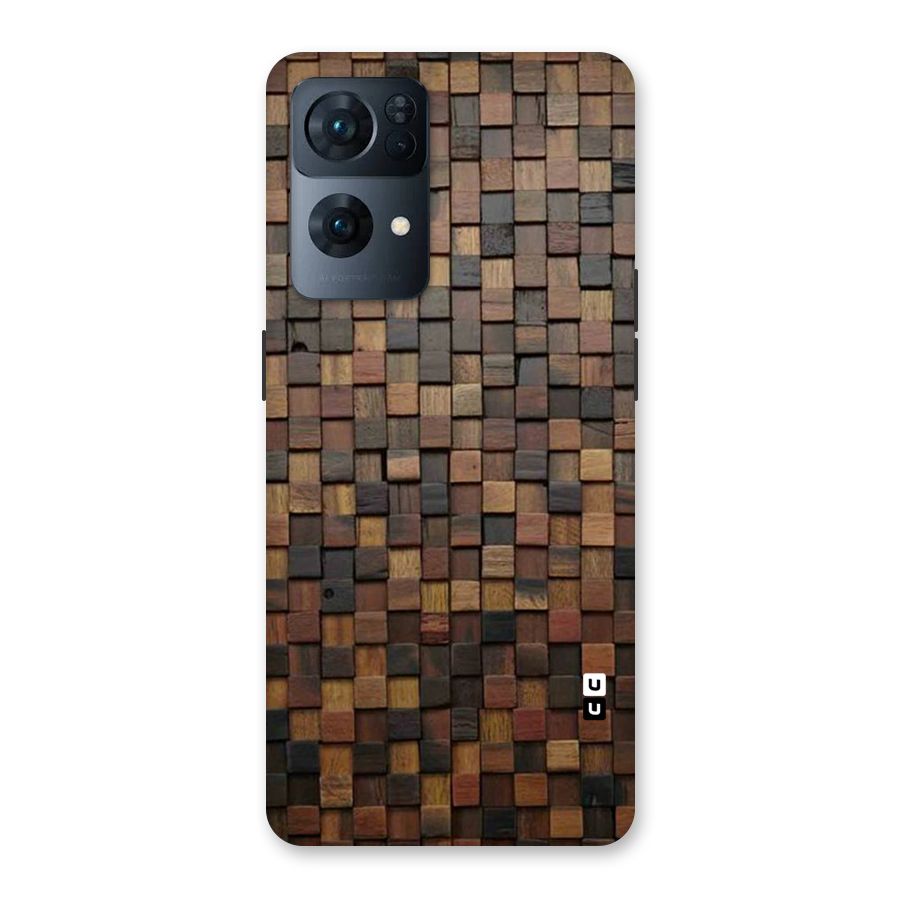 Blocks Of Wood Back Case for Oppo Reno7 Pro 5G
