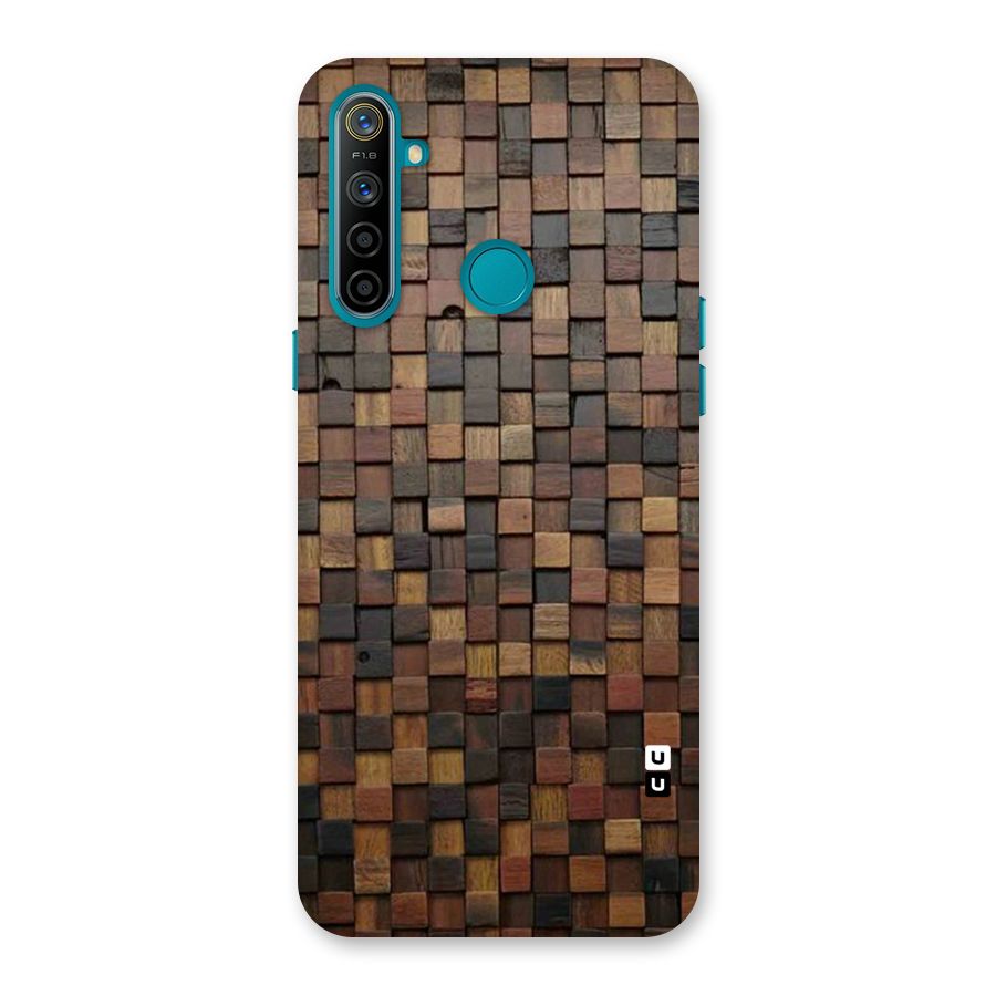 Blocks Of Wood Back Case for Realme 5i