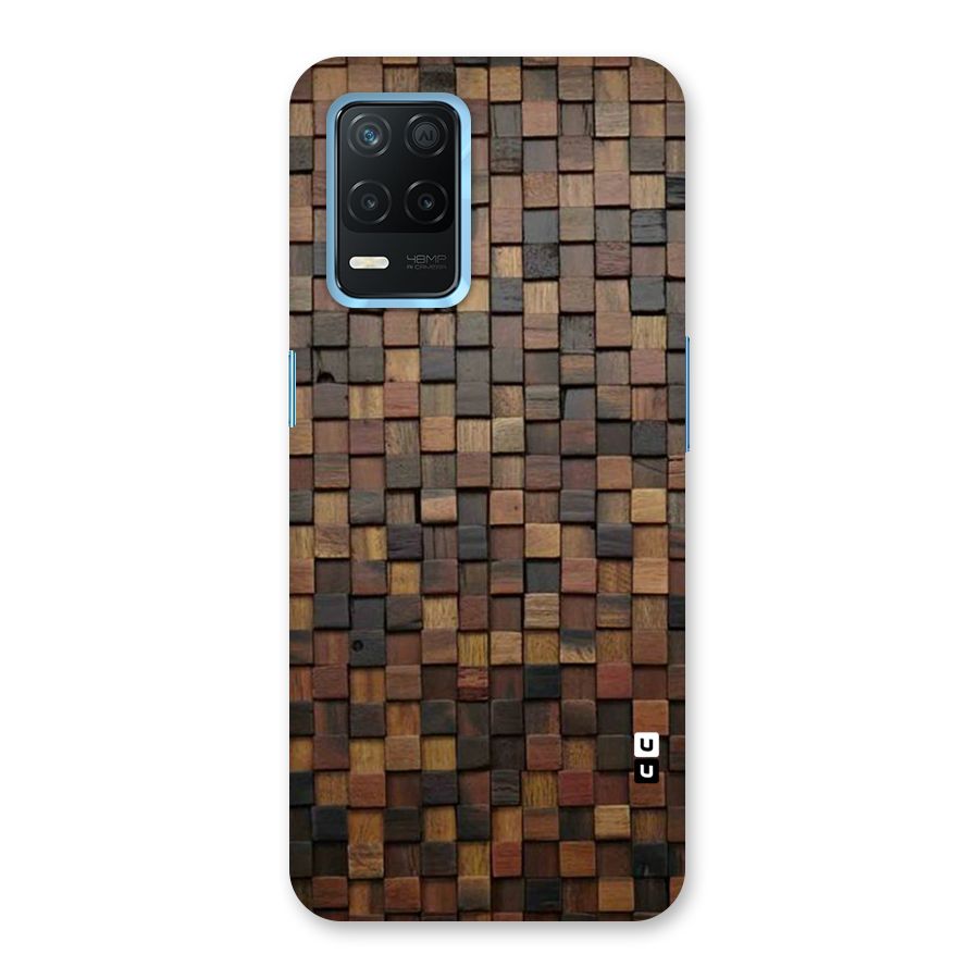 Blocks Of Wood Back Case for Realme 8 5G