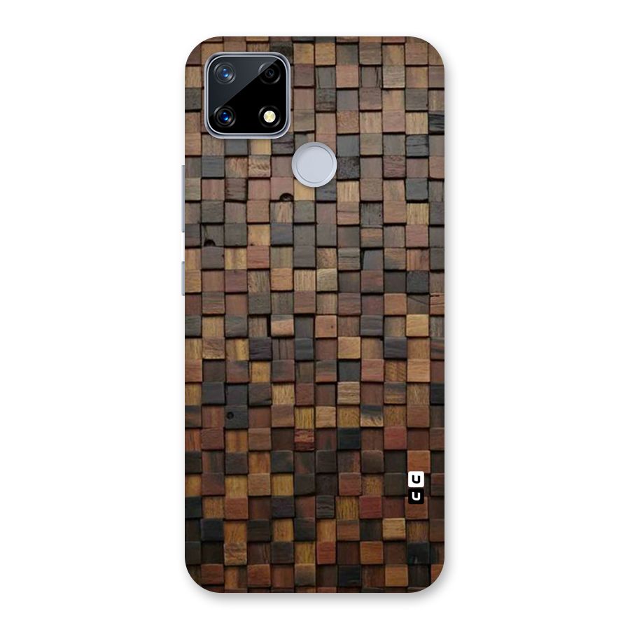 Blocks Of Wood Back Case for Realme Narzo 20